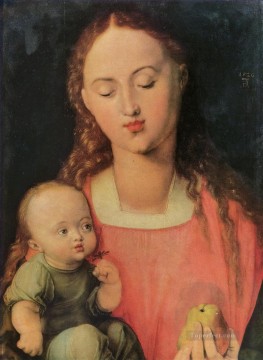 アルブレヒト・デューラー Painting - マリアと子供アルブレヒト・デューラー
